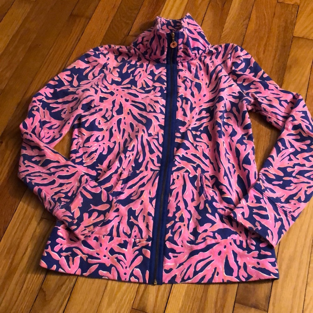 Lilly Pulitzer Zip Up Size Small